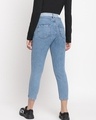 Shop Women's Blue Cut & Sew Slim Fit Jeans-Full