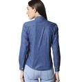 Shop Women's Blue Denim Shirt-Full