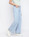 Shop Women's Blue Flared Jeans-Design