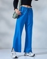 Shop Women's Blue Trackpants-Design