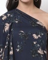 Shop Women's Blue Floral Print Dress