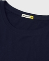 Shop Women's Blue Gamer Garfield Graphic Printed Plus Size Boyfriend T-shirt