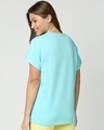 Shop Women's Blue Hakuna Matata Graphic Printed Boyfriend T-shirt-Design