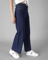 Shop Women's Blue High Rise Flared Jeans-Design