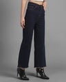 Shop Women's Blue High Rise Flared Jeans-Design
