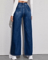 Shop Women's Blue High Rise Mom Fit Jeans-Design