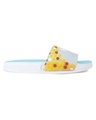 Shop Women's Blue Honey Printed Sliders-Design