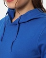 Shop Women's Blue Hoodie