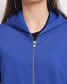 Shop Women's Blue Hoodie