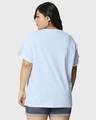 Shop Women's Blue Ice Water Plus Size Boyfriend T-shirt-Design
