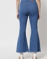 Shop Women's Blue Front Slit Jeans-Full