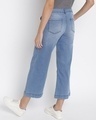 Shop Women's Blue Wide Leg Jeans-Full