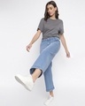 Shop Women's Blue Wide Leg Jeans