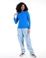 Shop Women's Blue Lolite Sweatshirt-Full