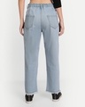 Shop Women's Blue Loose Comfort Fit Jeans-Design