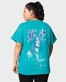Shop Women's Blue Lovely Billie Graphic Printed Boyfriend Plus Size T-shirt-Design