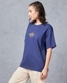 Shop Women's Blue Magic In You Graphic Printed Oversized T-shirt-Full