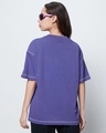 Shop Women's Blue Oversized T-shirt