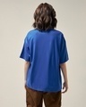 Shop Women's Blue Oversized T-shirt-Design