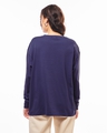 Shop Women's Blue Oversized T-shirt-Design