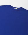 Shop Women's Blue Peace Seeker Graphic Printed Boyfriend T-shirt