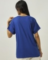 Shop Women's Blue Perfection Imperfection Graphic Printed Boyfriend T-shirt-Design