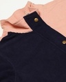Shop Women's Blue & Pink Color Block Jacket