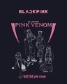 Shop Women's Blue Pink Venom Graphic Printed Oversized T-shirt