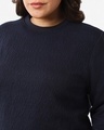 Shop Women's Blue Plus Size Sweatshirt