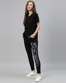 Shop Women's Blue Printed Low Rise Skinny Fit Jeans-Full