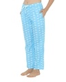 Shop Women's Blue Printed Regular Fit Pyjamas-Design