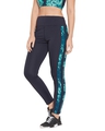 Shop Women's Blue Printed Tights-Full