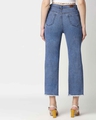 Shop Women's Blue Relaxed Fit High Rise Light Fade Jeans-Design