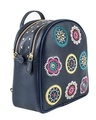 Shop Women's Blue Scallop Embroidery Backpack-Design