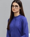 Shop Women's Blue Shirt-Full