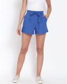 Shop Women's Blue Shorts-Front
