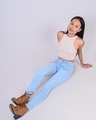 Shop Women's Blue Skinny fit Jeans-Design
