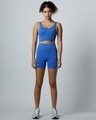 Shop Women's Blue Skinny fit Tights-Full