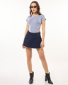 Shop Women's Blue Skorts-Full