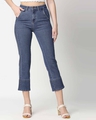 Shop Women's Blue Slim Fit Jeans-Front