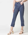 Shop Women's Blue Slim Fit Jeans-Design