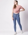 Shop Women's Blue Slim Fit Jeans