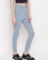 Shop Women's Blue Slim Fit Jeans-Design