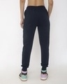 Shop Women's Blue Slim Fit Joggers-Full