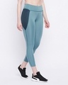 Shop Women's Blue Slim Fit Tights-Full