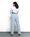 Shop Women's Blue Straight Fit Jeans-Full