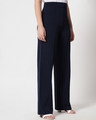Shop Women's Blue Straight fit Trousers-Design