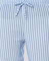 Shop Women's Blue Striped Lounge Pants