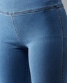 Shop Women's Blue Super Skinny Fit High-rise Jeans-Design