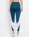 Shop Women's Blue Sweat Wicking Tights-Design